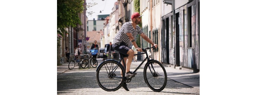 Prøv cykler med remtræk. Se udvalgte modeller hos BCS i Sorø – altid cykler på lager.
