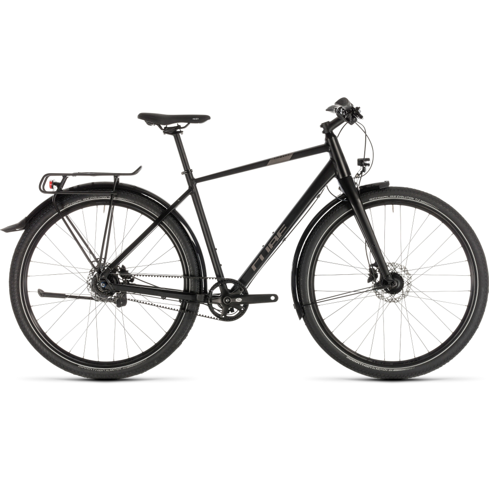 bifald Seneste nyt Hick CUBE Hyde Pro, Urban cykel med remtræk og 8 indvendige Nexus gear