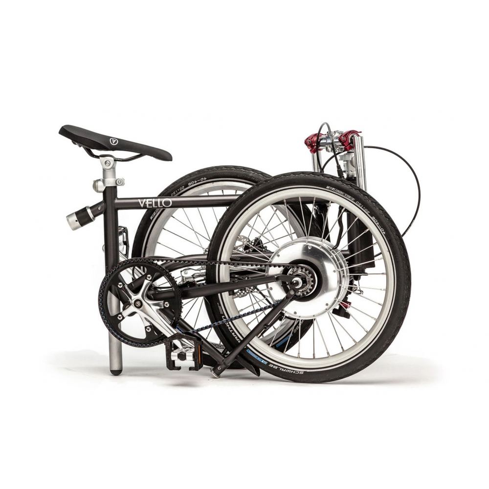 Vello Bike+ Speed Drive Foldecykel med remtræk og el-motor