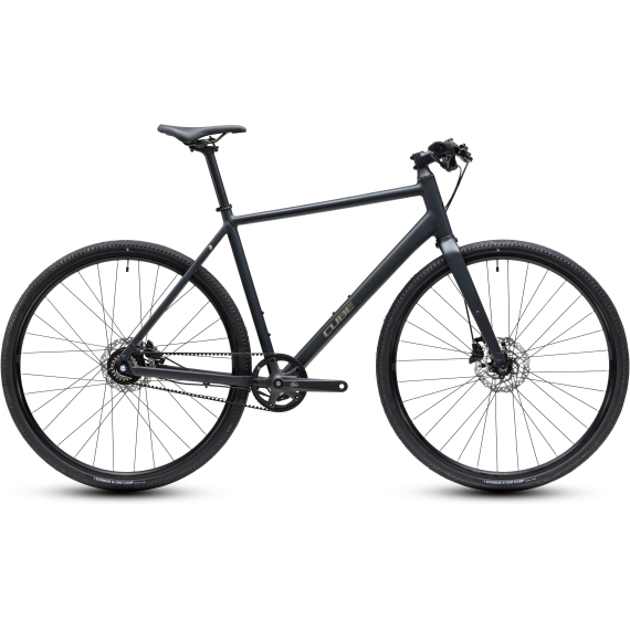 CUBE Nulane Comfort EXC 2026 – 8 gear, remtræk, grey'n'chrome